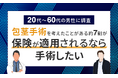 【20代~60代の男性に調査】包茎手術を考えたことがある約7割が「保険が適用されるなら手術したい」