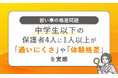 【習い事の格差問題】中学生以下の保護者4人に1人以上が「通いにくさ」や「体験格差」を実感