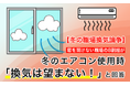 【冬の職場換気論争】窓を開けない職場の8割超が冬のエアコン使用時「換気は望まない！」と回答