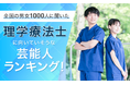 【男女1000人に聞いた】理学療法士に向いていそうな芸能人ランキング！
