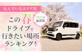 【住んでいるエリア別】この春ドライブで行きたい場所ランキング！2026年最新版