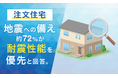 【注文住宅】地震への備え、約72％が「耐震性能を優先」と回答。購入時に耐震等級を「重視しなかった」人は約6割