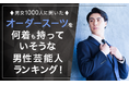 【男女1000人に聞いた】オーダースーツを何着も持っていそうな男性芸能人ランキング！