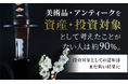 美術品・アンティークを「資産・投資対象」として考えたことがない人は約90%。投資対象としての認知はまだ低い結果に