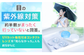 目の紫外線対策、約半数が「まったく行っていない」と回答。UVカット機能付きコンタクトレンズを「知らなかった」人も約59％に