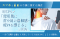 【スマホと首肩の不調に関する調査】約53%が「使用後に首や肩の違和感・疲れを感じる」と回答。一方で姿勢を意識して対策している人は18.8%にとどまる結果に