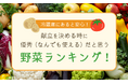 【冷蔵庫にあると安心！】献立を決める時に優秀（なんでも使える）だと思う野菜ランキング！