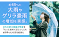 約65%が"大雨やゲリラ豪雨"の増加を実感。まちの排水設備の整備を「もっと進めてほしい」人も約64%にのぼる結果に