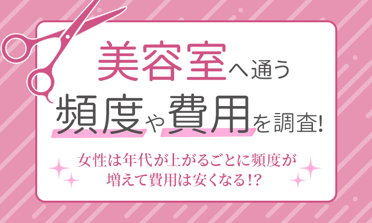 美容室へ通う頻度や費用を調査 女性は年代が上がるごとに頻度は増えて費用は安くなる 株式会社nexerのプレスリリース