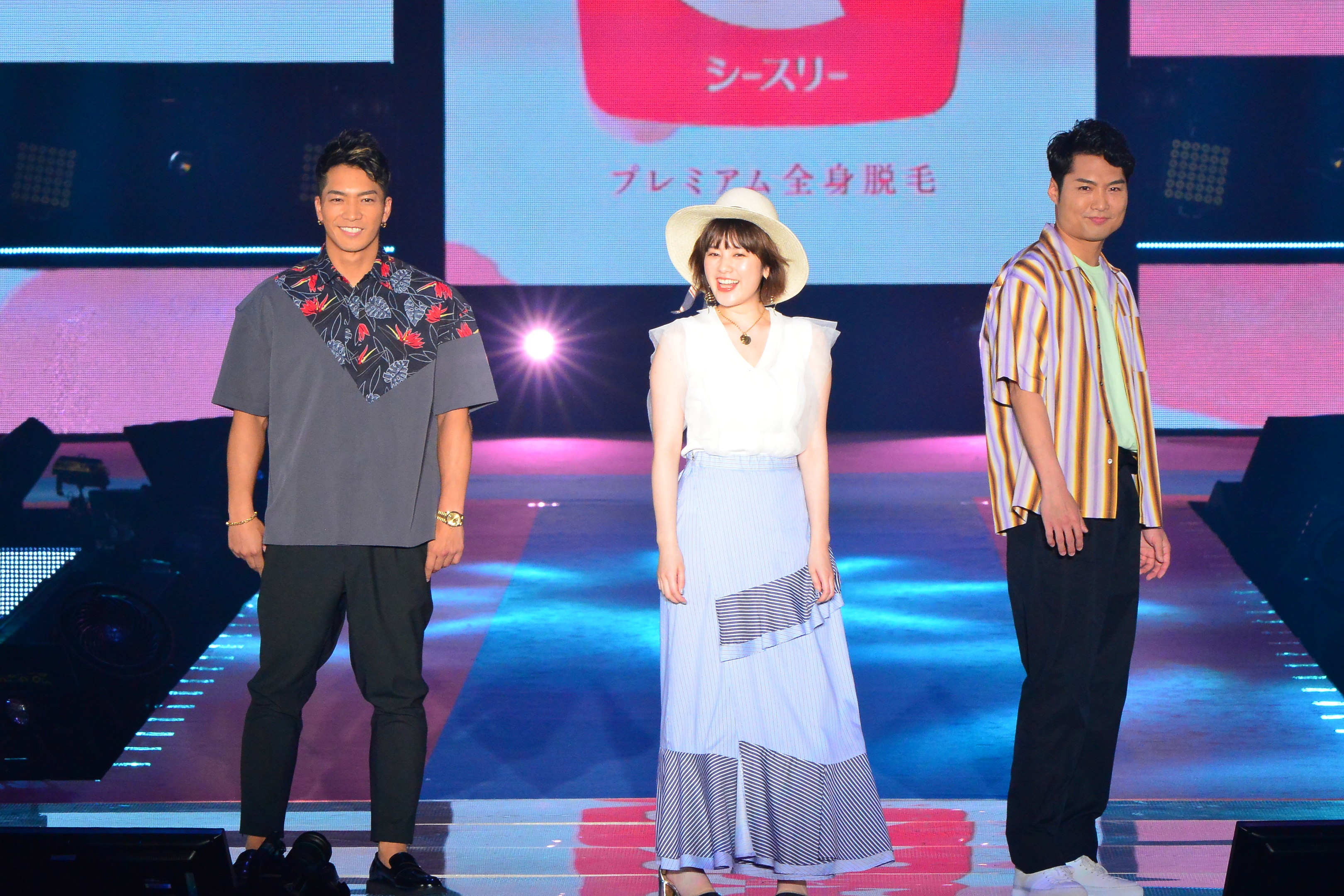 全身脱毛顧客満足度 １ の C3 シースリー がgirlsaward 19 Spring Summerに協賛 シースリーステージに筧美和子 さん Swayさん 八木将康さんが登場 株式会社ビューティースリーのプレスリリース