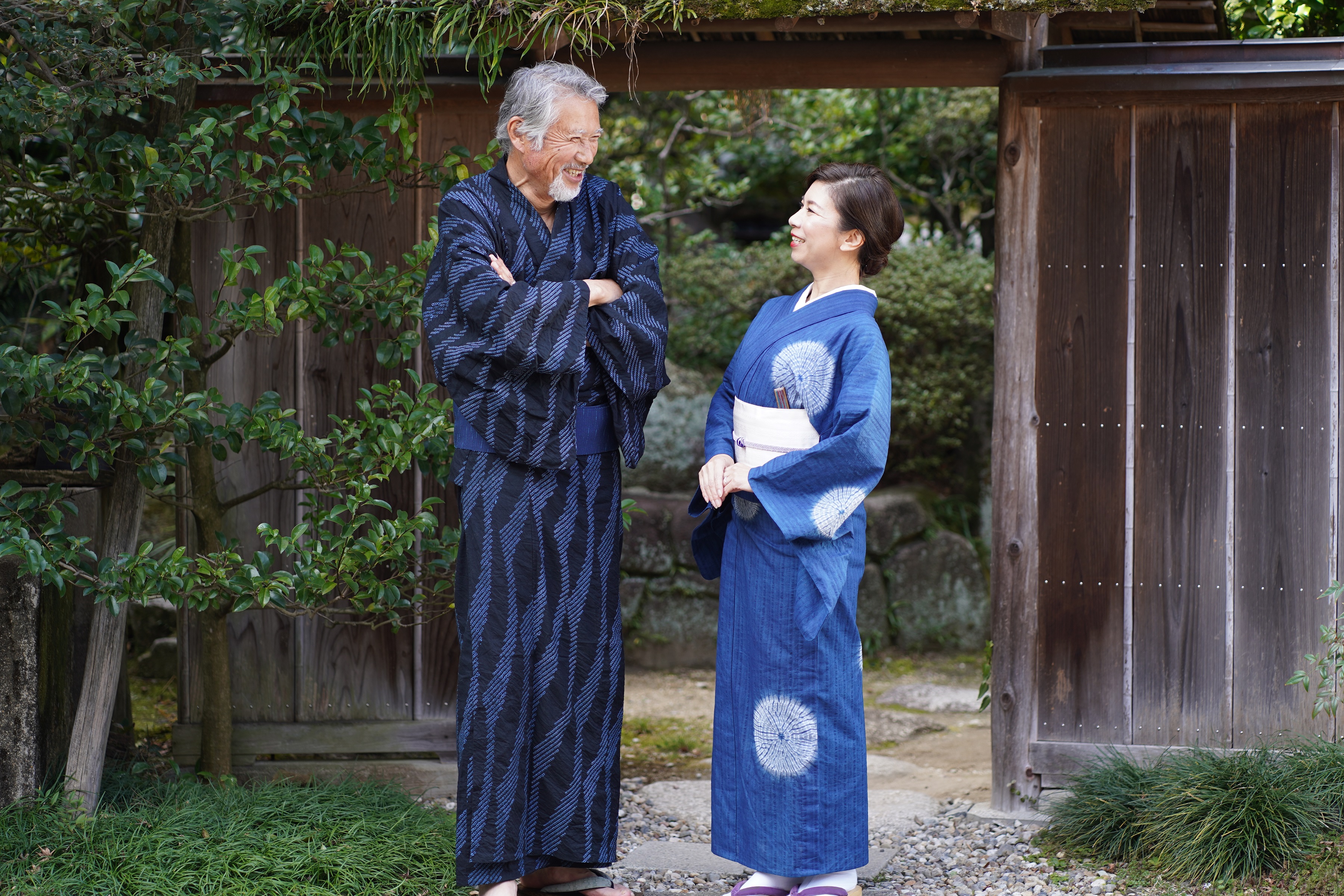 クラウドファンディングで「職人と共に作る絞り染め浴衣。日本遺産の町