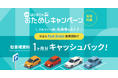 ニーリー、KINTO実施の「【U35】はじめてのクルマおためしキャンペーン」に追加特典！Park Direct新規契約で駐車場賃料1ヶ月分をキャッシュバック