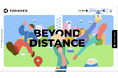 【トドケール】新ブランドコンセプト「BEYOND DISTANCE」を策定。2030年の未来を描くブランドサイトを公開
