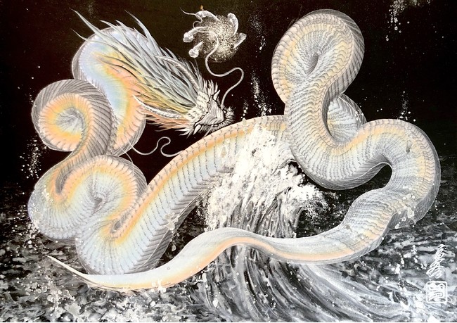 ドラゴンの絵が夢を叶える 繋いでつくるドラゴンアート 一財 全世界シンクロ アート財団 Saf のプレスリリース