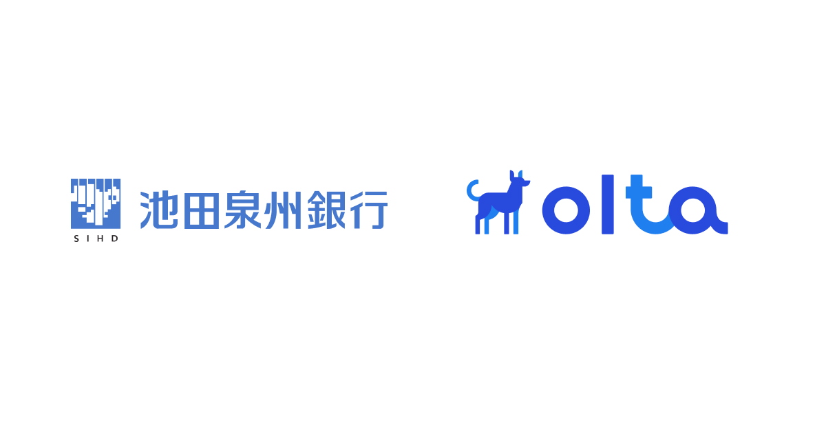 OLTA、池田泉州銀行と共同事業を開始