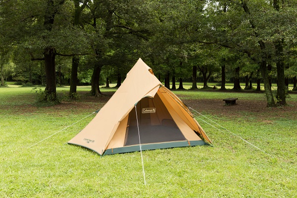 コールマン、設営がとっても簡単なティピー型テントの新モデルが登場 