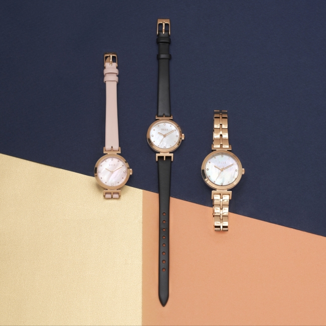 パリジェンヌのエフォートレスな魅力にインスパイアされた腕時計のコレクション「ELLE」を発表！｜株式会社LAGARDÈRE ACTIVE