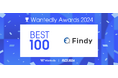ファインディが、採用ブランディングの総合力を称える「Wantedly Awards 2024 BEST100」に初選出