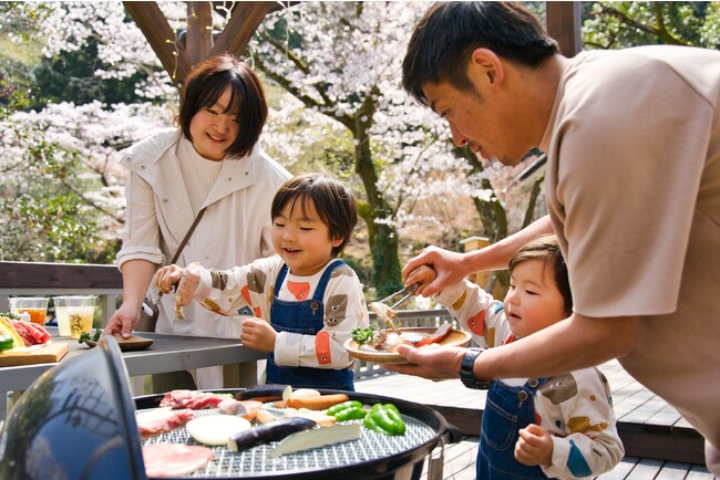 春から夏への移り変わりを感じながらのバーベキューをご提供