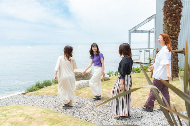 伊勢湾の海が一望できる『Glamping＆Resort WOOD DESIGN PARK NOMA』