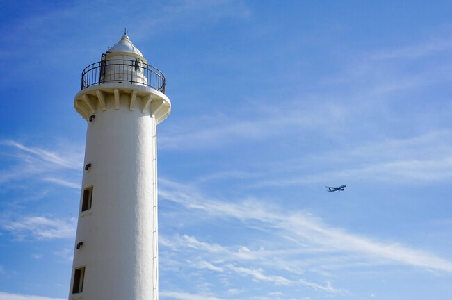 三河湾最古の野間埼灯台 三河湾最古の野間埼灯台