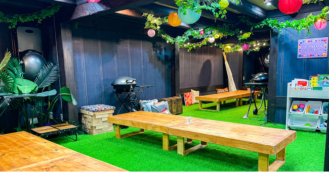 お子様連れに大人気の座敷席