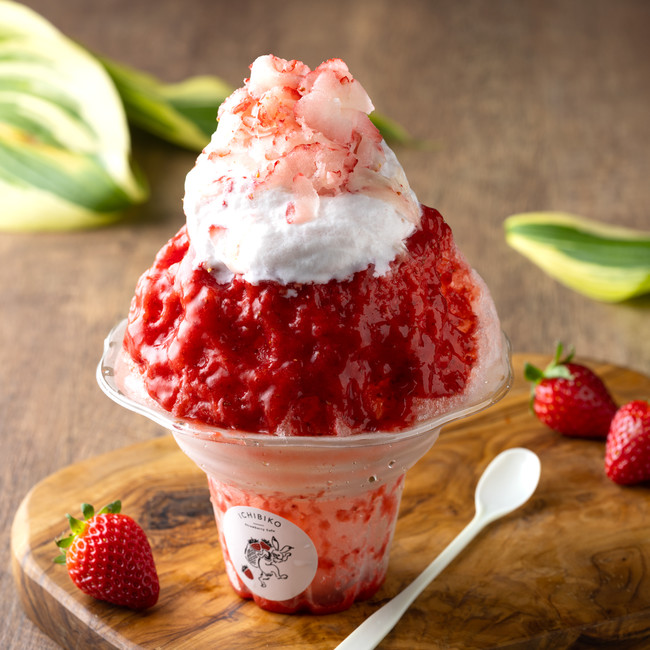いちびこ氷　いちごクリーム（テイクアウト限定）1,296円