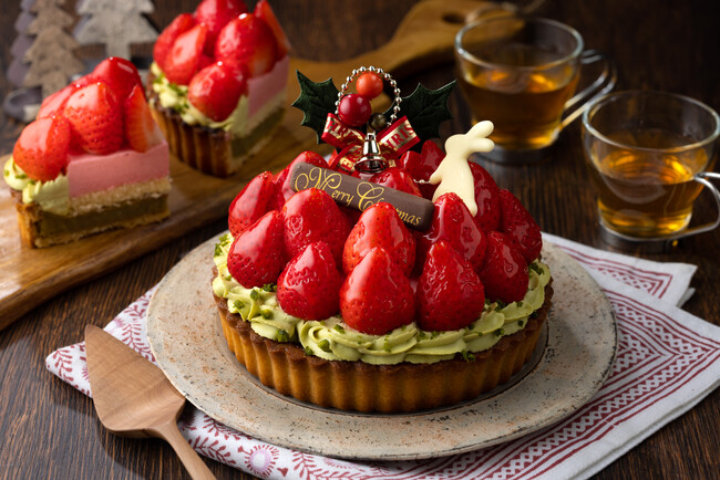 ICHIBIKOクリスマスタルト　いちご＆ピスタチオ