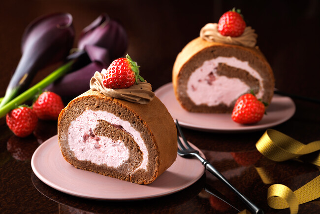 いちごのチョコロール いちごのチョコロール