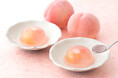 桃の花咲く春の味。国産白桃×吉野本葛のなめらか葛ゼリー「桃香る」2026年2月4日(水)から新発売いたします。