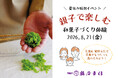 【イベント】『鶴屋吉信で京菓子をつくって食べてみよう！』夏休み最後の思い出に。親子で楽しめる、和菓子づくり体験を開催します。