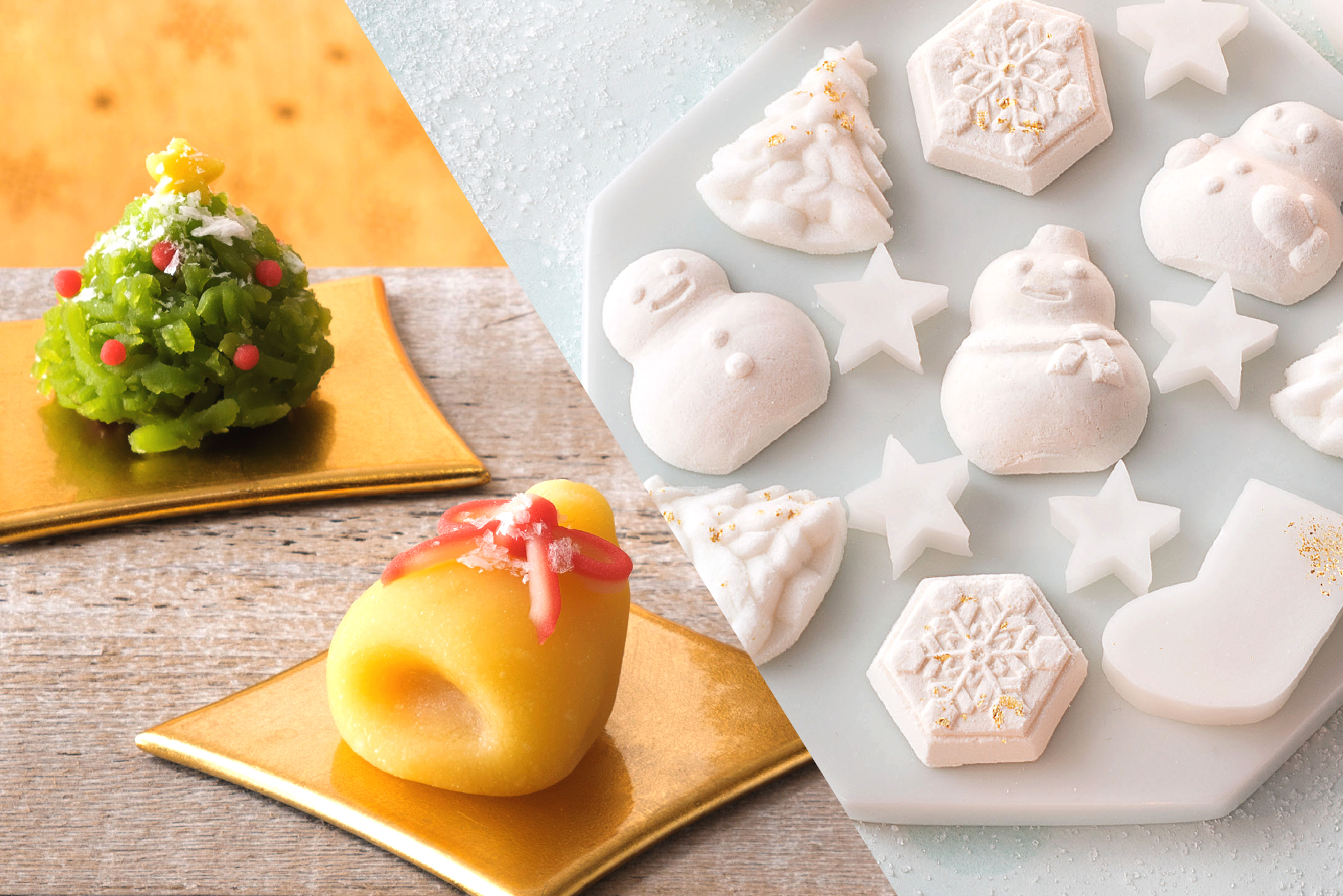 和菓子でメリー クリスマス 冬を楽しむ 期間限定発売のお菓子をご紹介します 鶴屋吉信のプレスリリース 和菓子でメリー クリスマス 冬を楽しむ 期間限定発売のお菓子をご紹介します 鶴屋吉信のプレスリリース