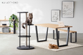 KANADEMONO別注カラー「KARIMOKU CAT TREE」を発売開始。ブラック&グレインマットブラックで、美しい暮らしを猫とともに。【Nekodamono】