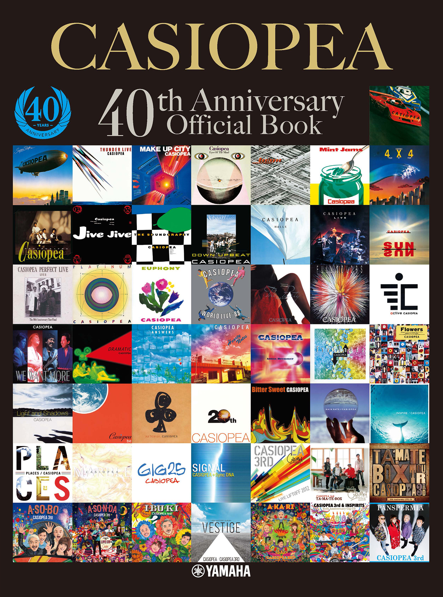 『CASIOPEA 40th Anniversary Official Book』12月10日発売予定！｜ヤマハミュージックエンタテインメント