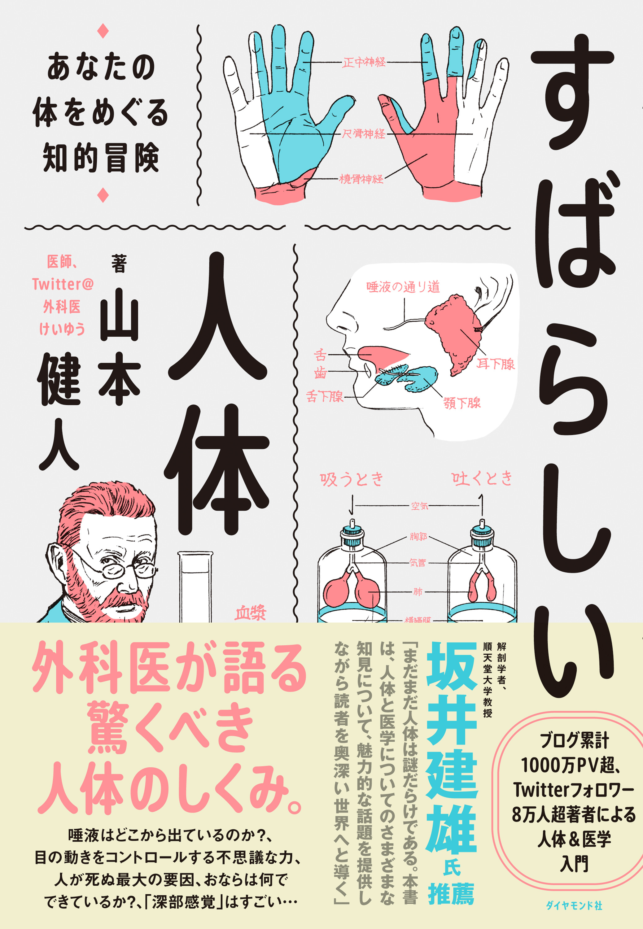 Snsや各種メディアで話題沸騰 異色の人体本 すばらしい人体 の発行部数が8万部を突破 株式会社ダイヤモンド社のプレスリリース