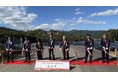 真庭太陽光発電所で竣工式を開催