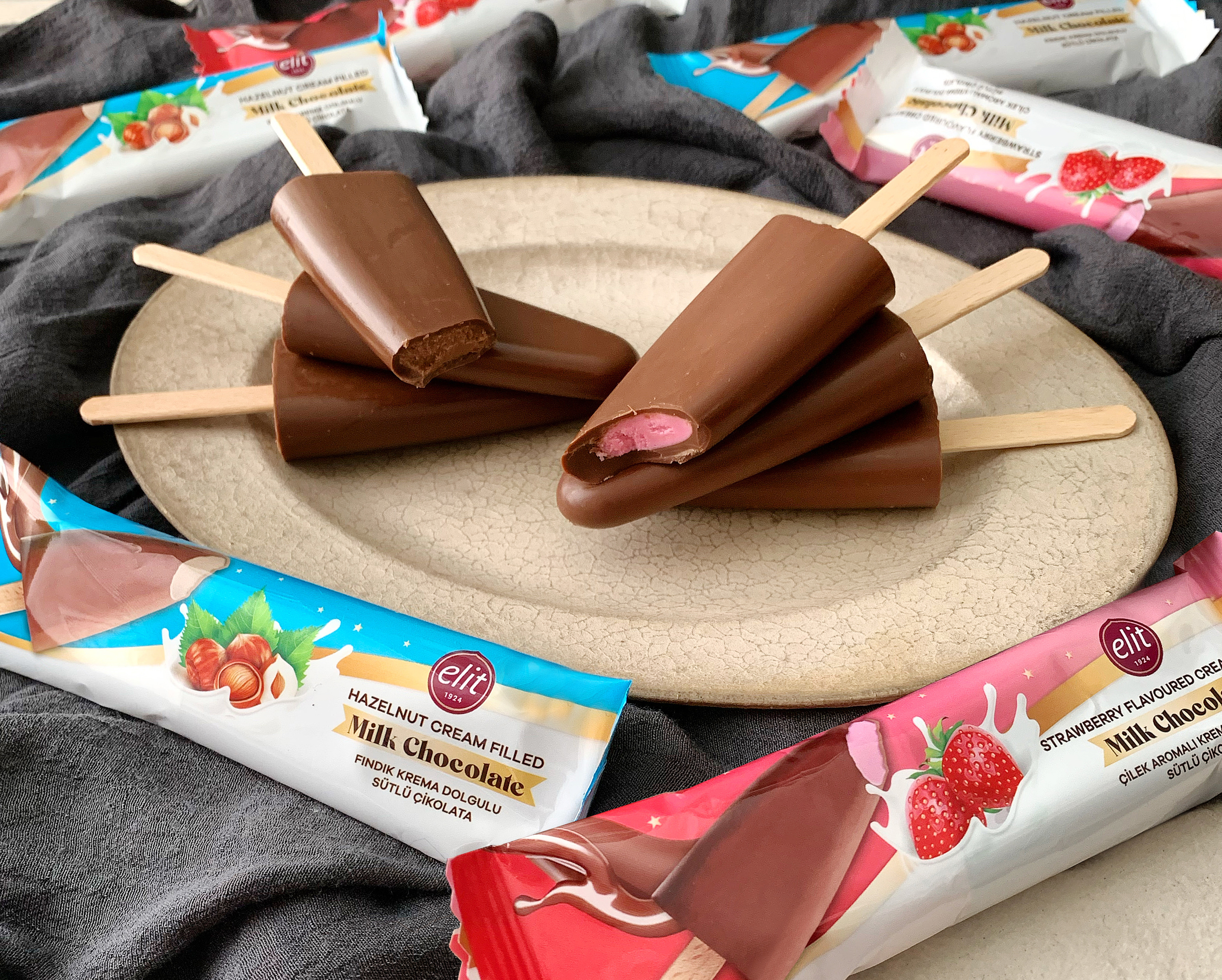 冬季限定 まるでアイスのようなチョコレート トルコ最古のチョコレートブランド エリート よりアイススティックチョコレート 2種が新登場 キタノ商事株式会社のプレスリリース