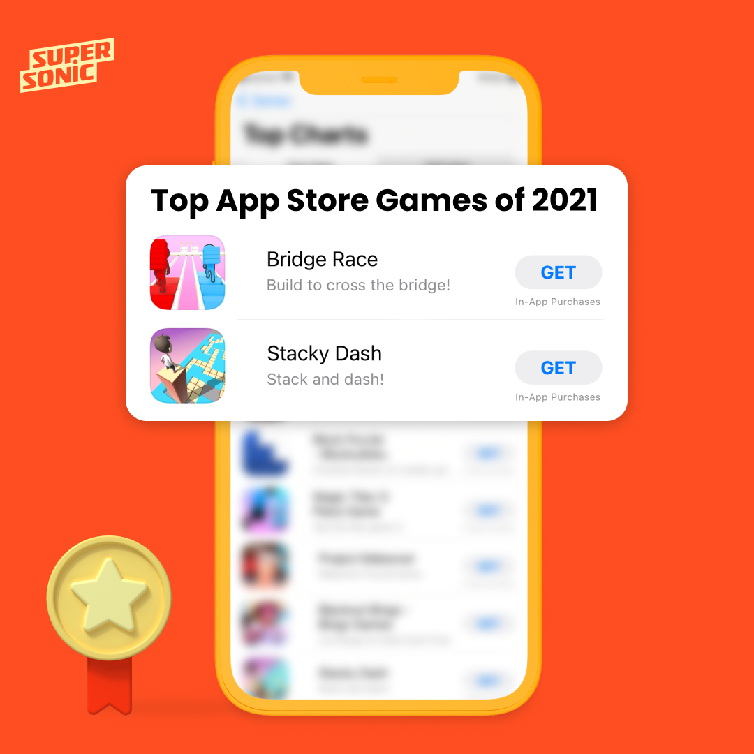 Appleが2021年のApp Store Awardsを公開、Supersonicの2作がダブルでランクイン｜ironSource