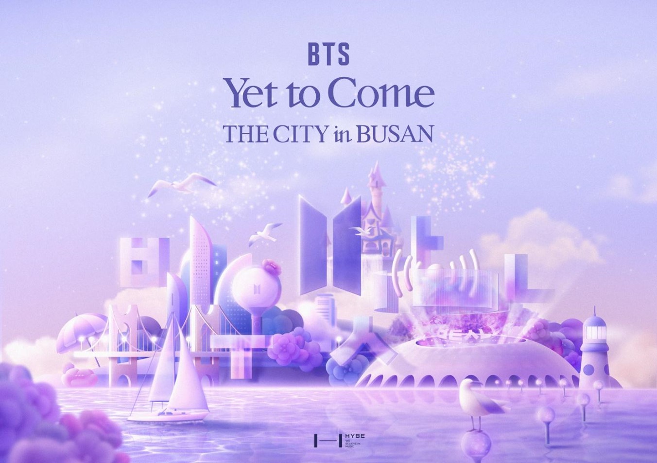 HYBE、「BTS＜Yet To Come＞ THE CITY in BUSAN」を開催～都市全体を