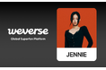 BLACKPINKのJENNIEがWeverseの公式コミュニティとファンクラブを本日オープン!抽選でJENNIEの直筆サイン入りファンキットが手に入るキャンペーンを実施