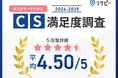IDEATECH リサーチデータマーケティング「リサピー®︎」、CS(カスタマーサクセス)満足度調査で「4.50(5段階評価)」を獲得!