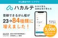 がん患者サポートアプリ『ハカルテ』登録可能ながん種を84種類へ大幅に拡充〜ユーザーの声に応えた改良で、ダウンロード数は5,000件を突破〜