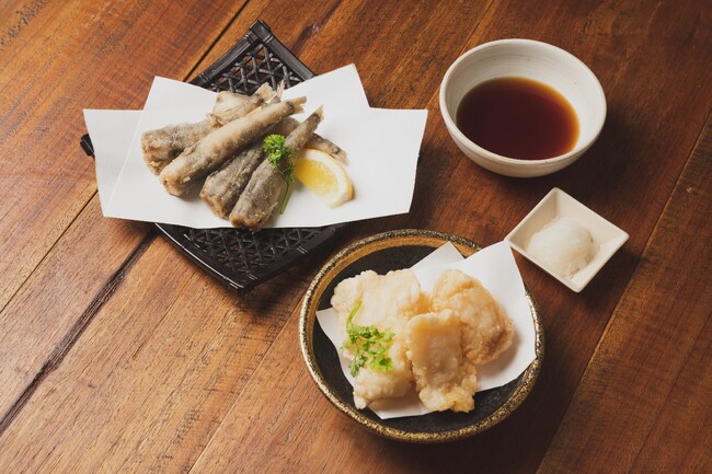 メヒカリ・あんこうの唐揚げ