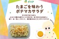 ひとくちで広がる、濃厚なたまごのコクと満足感！『たまごを味わうポテマカサラダ』を9月1日より全国発売