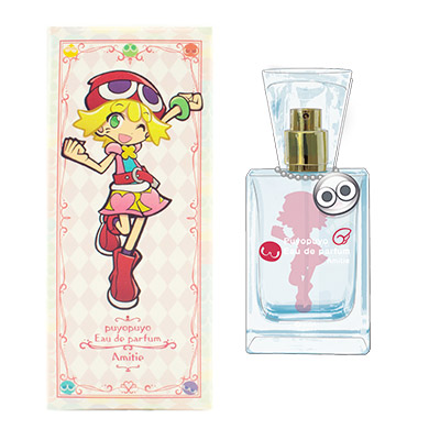 落ち物パズルゲーム「ぷよぷよ」のキャラクターたちをイメージした香水 