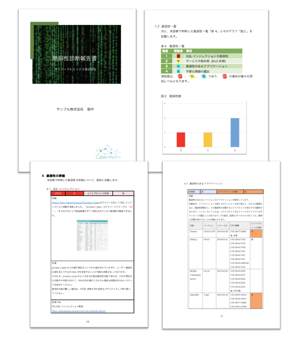 Webセキュリティ検査サービスのリニューアルのお知らせ Matrix Inspect としてサービスを強化 サイバーマトリックス株式会社のプレスリリース