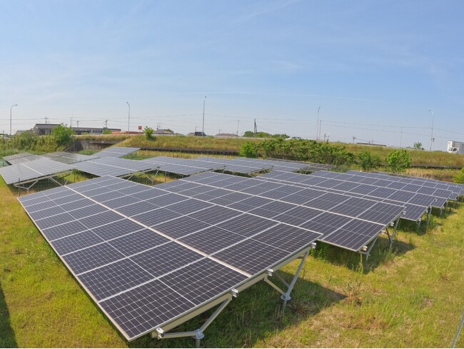 2025年に本格稼働を予定しているAmazonおよびクリーンエナジーコネクト（CEC）による低圧分散型太陽光発電所のイメージ（提供：CEC） （※Amazonの国内19件の太陽光発電プロジェクトの一つで今回の新たな投資先とは別案件となります。）