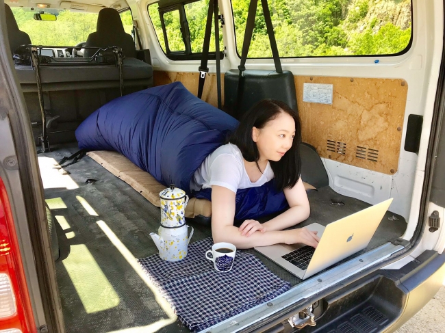 人気youtuberコラボ 真夏の車中泊 キャンプの強 い味方 日本初の空調寝袋登場 神保貿易事務所のプレスリリース