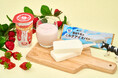 給食のない春休みも食卓に牛乳を！生乳50%の贅沢な味わいの「春のおいしいいちごミルク」と「国産牛乳のミルクアイスバー」を3月17日（火）発売