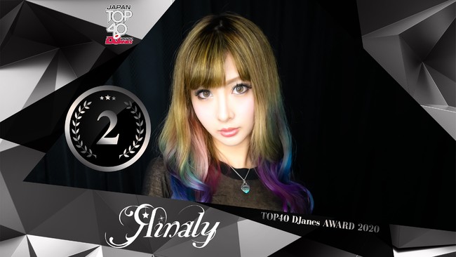 TOP40DJanes AWARD2020 2位 Rinaly